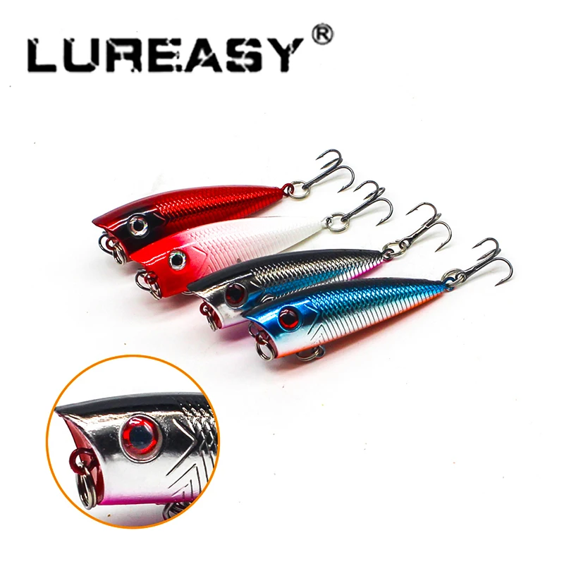 Crankbait воблеры 1 шт. приманка поппер для рыбалки 6 5 см/7g 3d глаз наживка isca