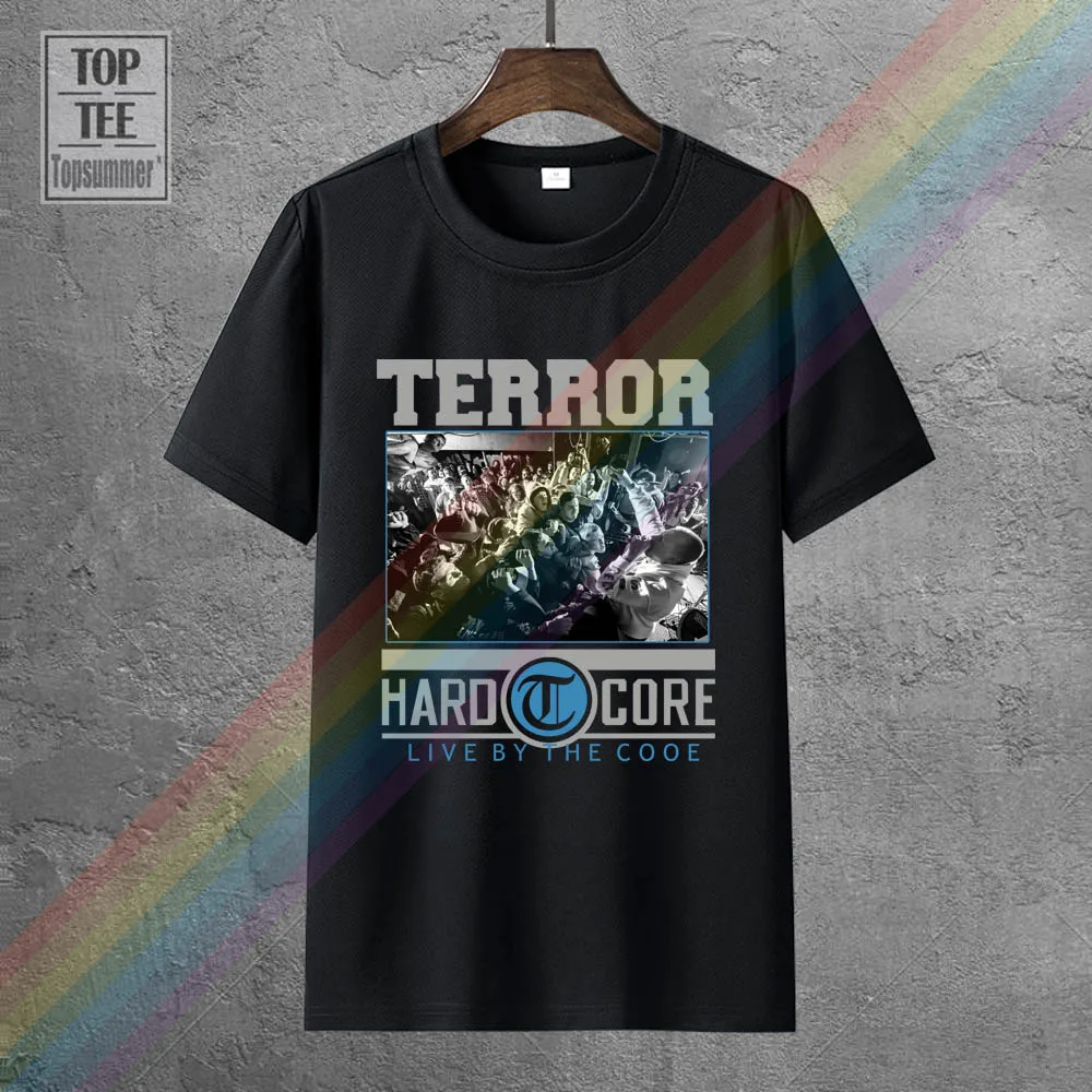 

Victory Records Terror Band Hardcore Photo Logo T Shirt Printed T Shirt Pure Cotton Men