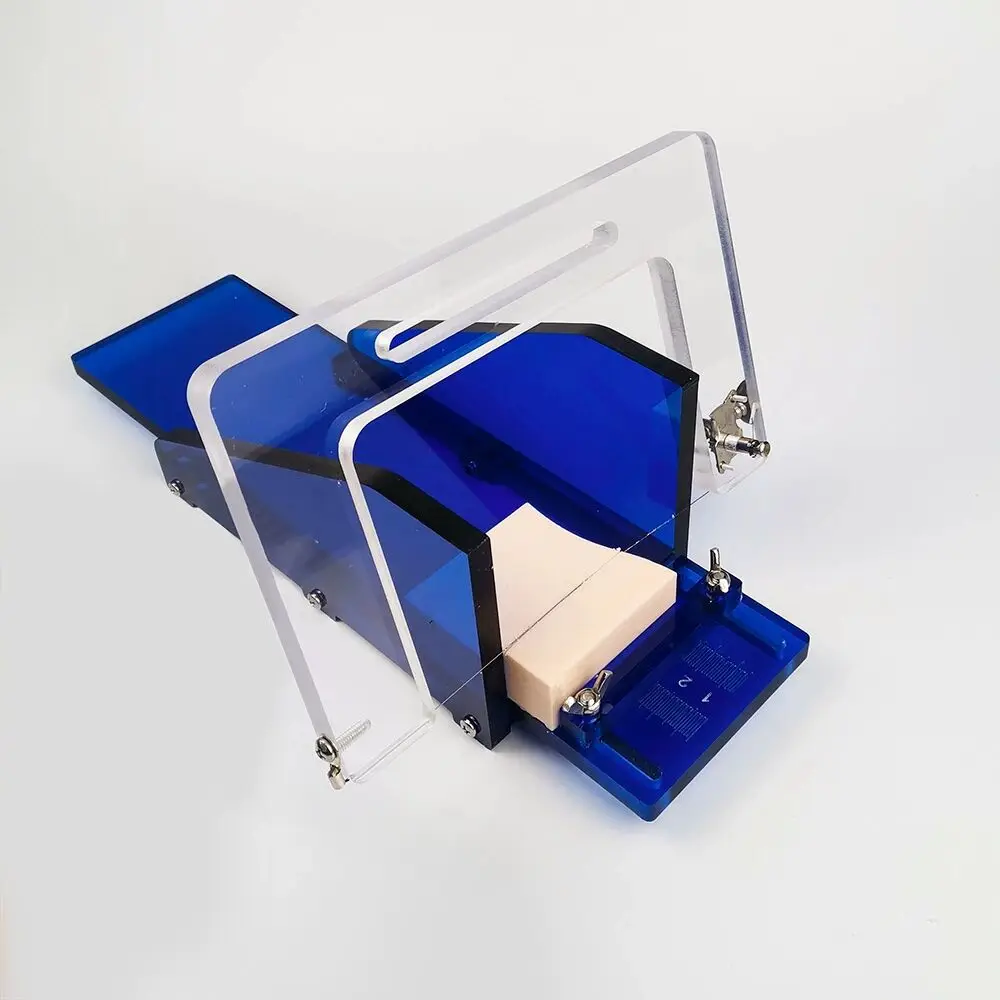 Adjustable Soap Slicer Cutting Tool Acrylic Non-Stick Cutter with Wire Loaf Mold DIY Making Supplies Slice | Дом и сад