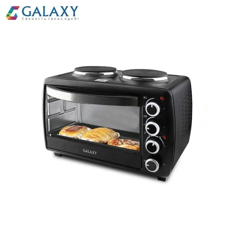 Мини печь с двумя конфорками GALAXY GL2620|Духовки| |
