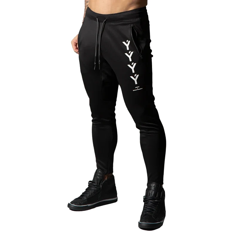 

Men Pants Pantalon Homme Streetwear Jogger Fitness Bodybuilding Pants Pantalones Hombre Sweatpants Trousers Pencil Pants Regular