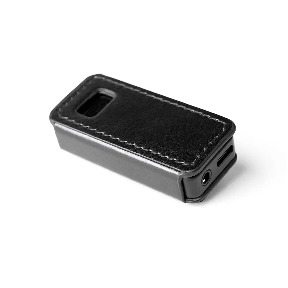 Защитный чехол портативный кожаный с Bluetooth адаптером для FiiO BTR3