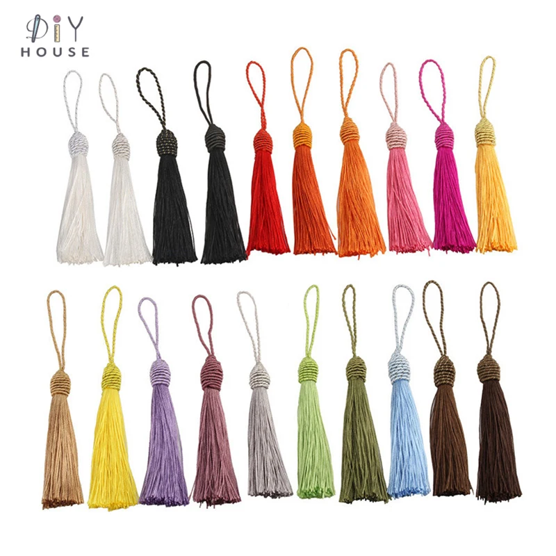 5 шт. подвеска с шариком из ледяного шелка кисточками бахромой DIY материал