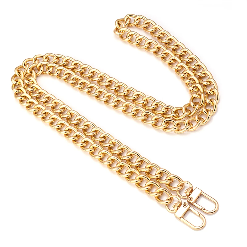 Золотистый сменный ремешок для сумок Kc длиной 40 60 80 100 см цепочка кошелька через