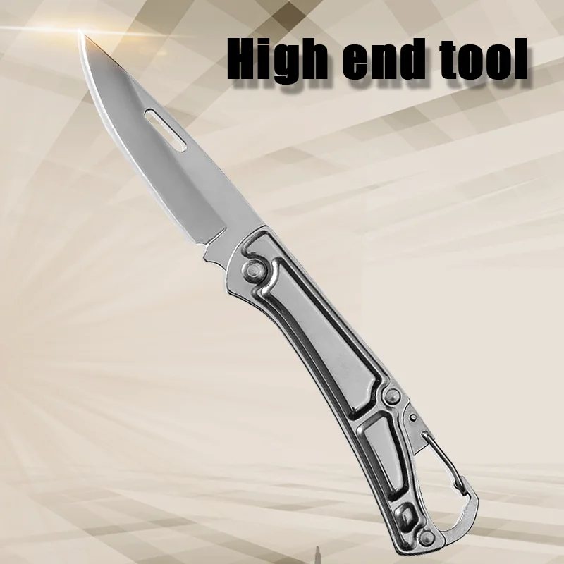 

High hardness Folding knife Stainless Steel Survival Hunting Camping Fishing Climbing Outdoor Survival Knife Barbecue Knife