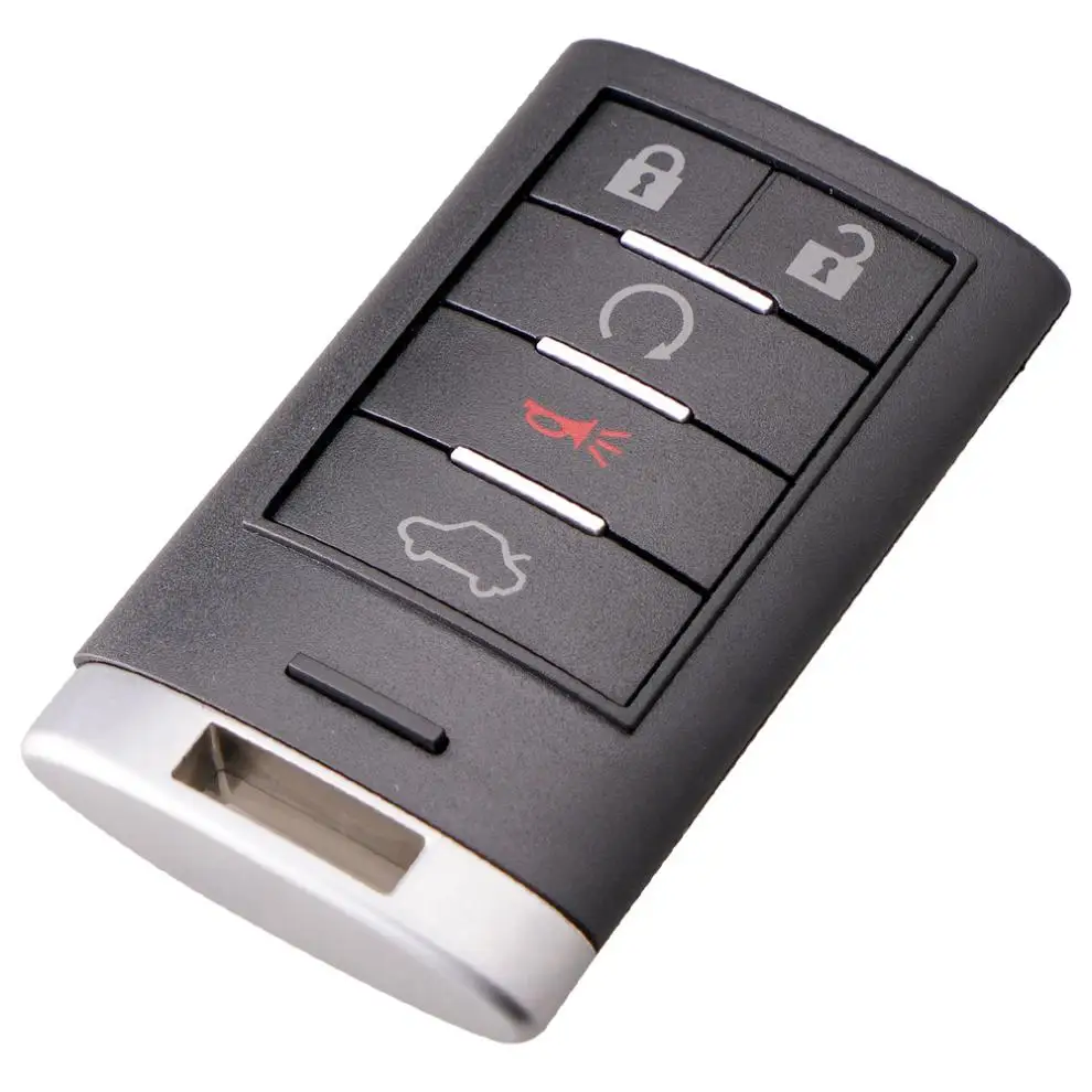 

315Mhz 5 Buttons Remote Keyless Entry Remote Car Key Fob M3N5WY7777A Fit for Cadillac CTS STS