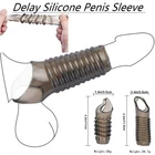 Удлинитель для пениса, рукав, презервативы, кольцо для увеличения пениса, мужской усилитель t, секс-игрушки для пениса для мужчин, интимные товары