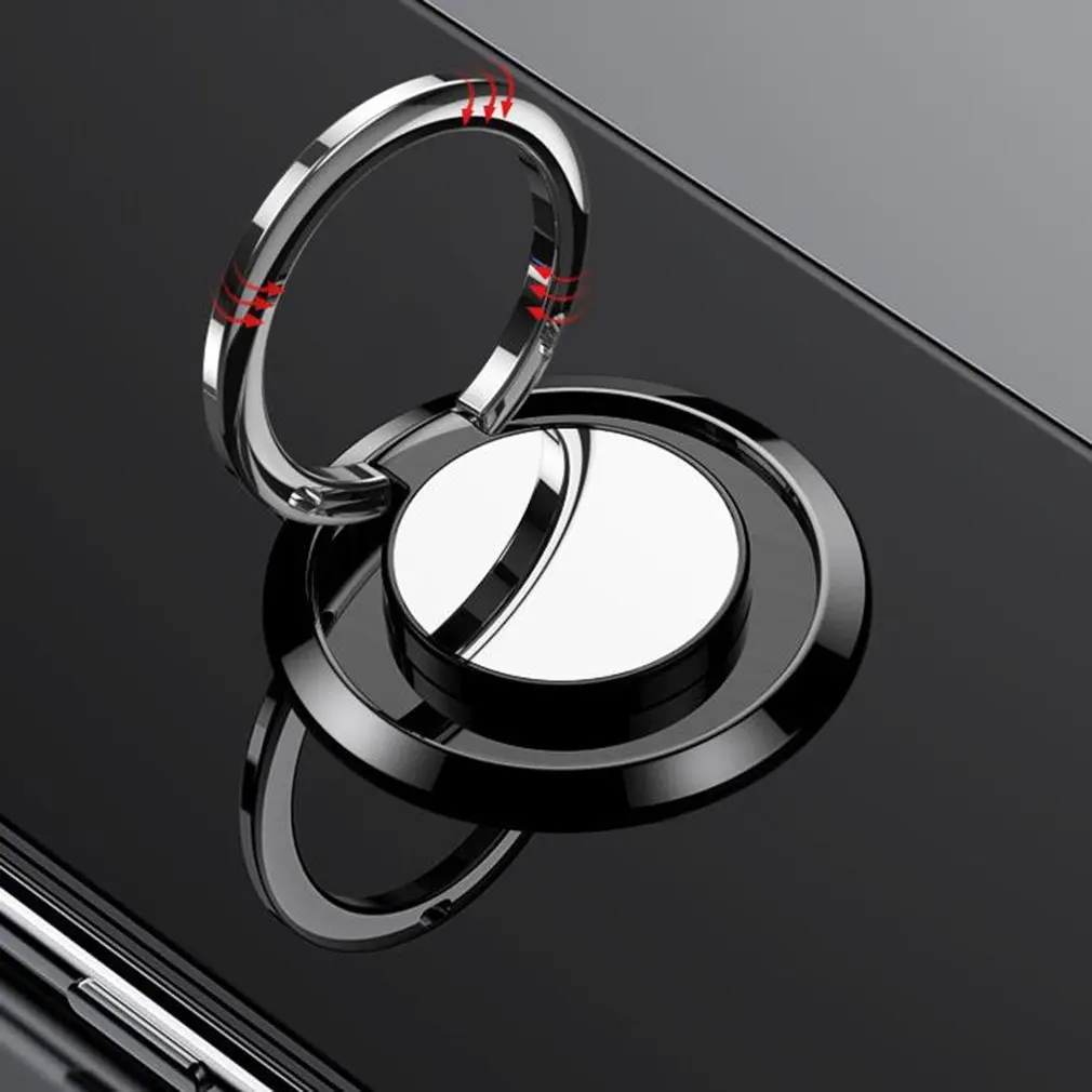 

Finger Ring Holder Stand Grip 360 Rotating For Mobile Phone Car Magnetic Mount Phone Back Sticker Pad Unniversal Bracket