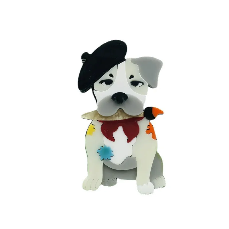 Акриловые детские заколки ZiccoWong для женщин детей милые животные с кисточкой