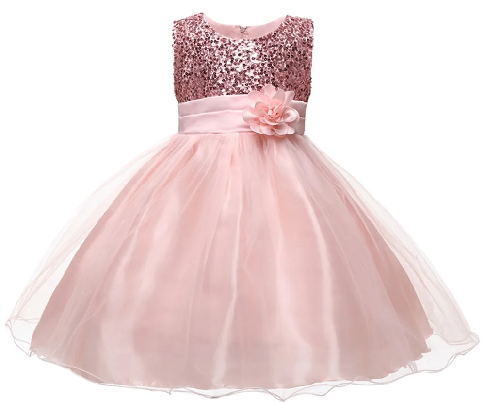 Children Halloween Girl Costume Princess Dress Toddler 7 Colors Candy Wedding Dresses for Girls Flowers Kids Holiday Gift