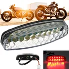 Задний фонарь для мотоцикла, 12 В, 18 светодиосветодиодный, 3 провода, стоп светильник для 50 70 110 125cc ATV Quad Kart TaoTao Sunl Chinese Motor, 1 шт.