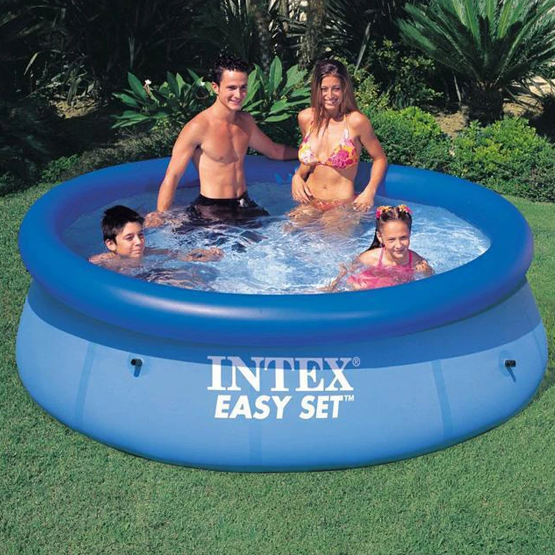 

Высококачественный простой надувной портативный бассейн из ПВХ в форме тарелки, для взрослых, большой размер, бассейн с воздушным насосом ...
