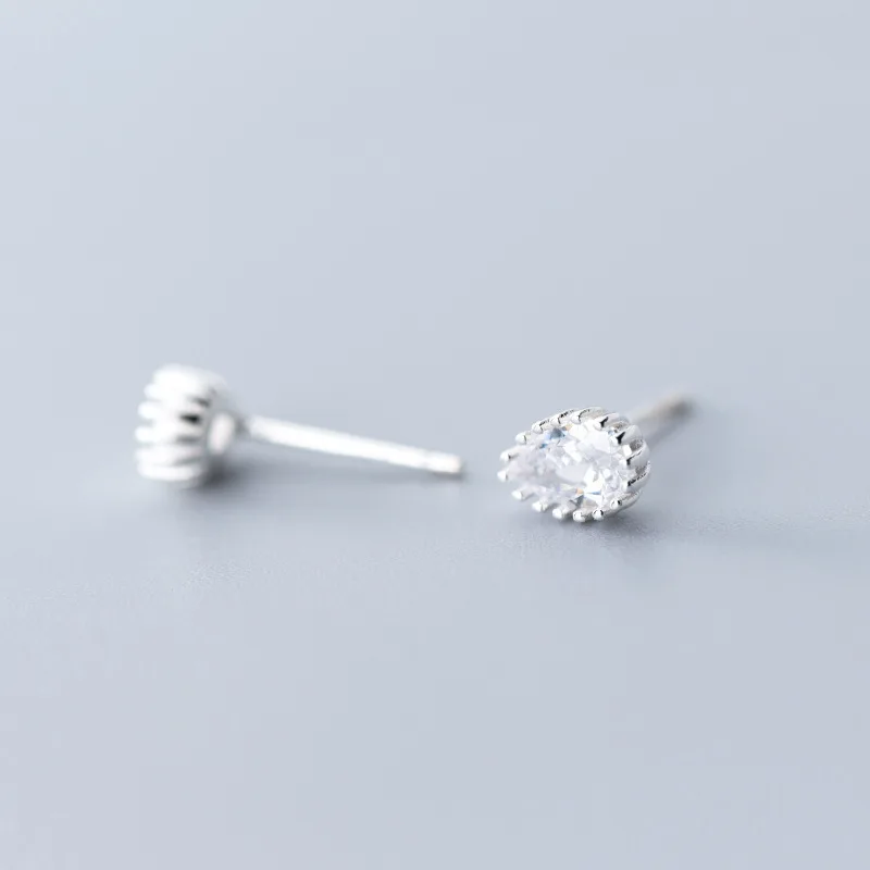 Горячая серьга гвоздик капля серьги для женщин кубического циркония