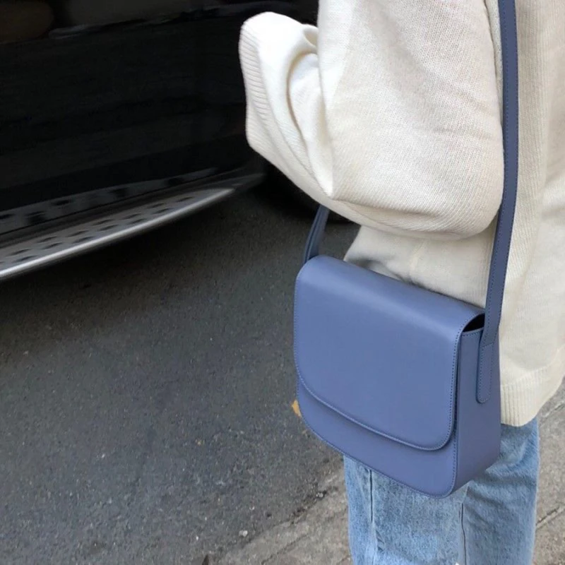 

Сумки на плечо, сумки через плечо для женщин, дизайнерская женская сумка-седло, сумочка, кошелек, модная универсальная простая однотонная су...