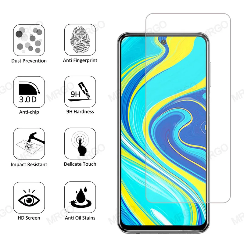 Закаленное стекло для Xiaomi Redmi Note 9s 9 Pro Max 8 7 защита экрана камеры K30 телефона 8T |
