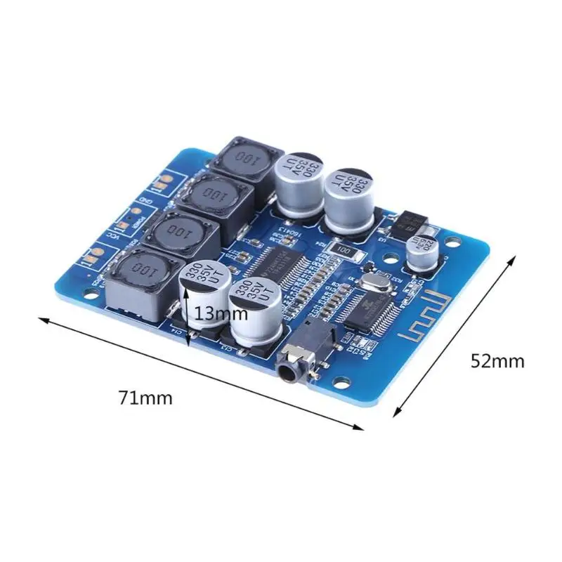 TPA3118 2x30 Вт Bluetooth 4,2 цифровая стерео аудио Плата усилителя 8-26 В постоянного тока для DIY игрушки модель усилителей