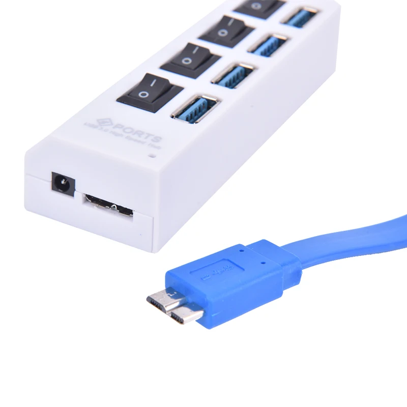 

1Pcs HUB USB Splitter USB HUB 3.0 Splitter Multi USB 3.0 HUB USB 4 Port Multiport Hab PC Accessories