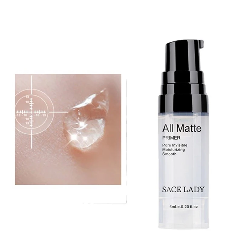 Однородная блестящая УВЛАЖНЯЮЩАЯ основа для макияжа Праймер жидкий натуральный