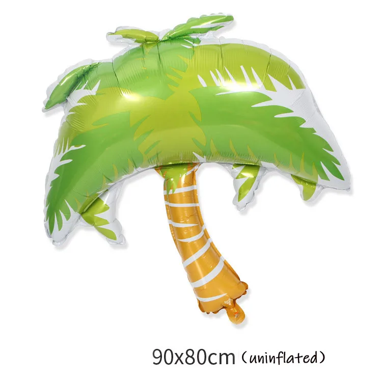 

Large Green Coconut Tree Balloon for Hawaiian Beach Birthday Tropical Party Balloons Outdoor Wedding Decor