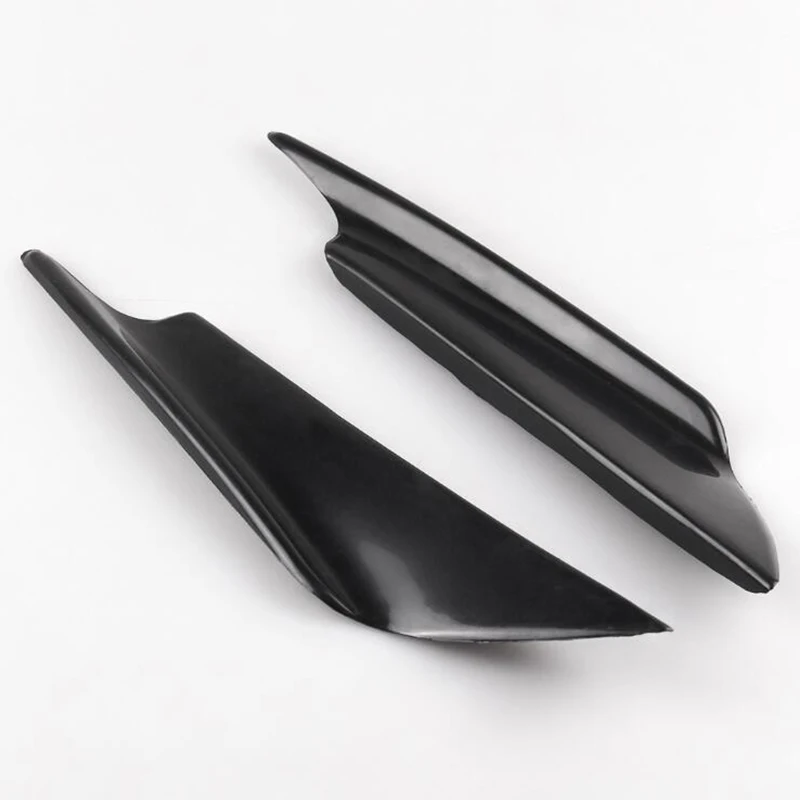 Универсальный 4 шт. автомобильный передний бампер дефлектор губы сплиттер