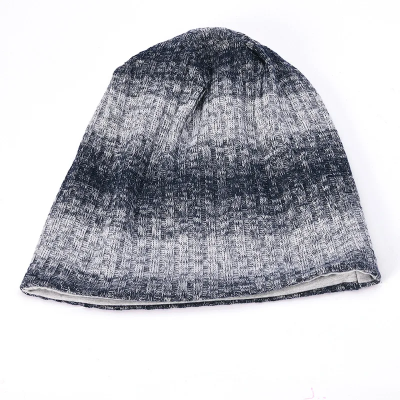 Весенние вязанные хлопковые Beanie шапки для женщин и мужчин Повседневная тай-дай