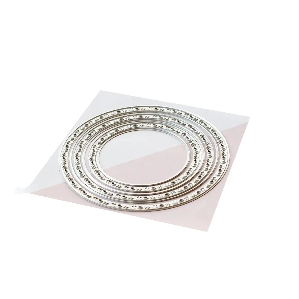 2021 новые высечки Circlet металлические и Скрапбукинг для изготовления бумаги три