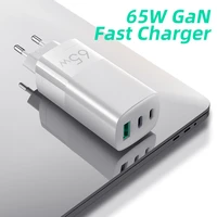 lushuo 65w gan charger quick charge 4 0 3 0 type c pd usb charger qc 4 0 3 0 portable fast charger