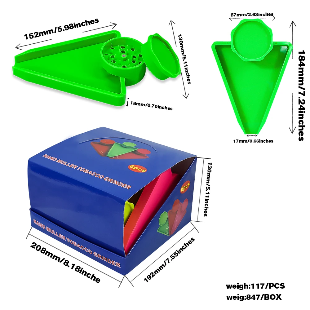 Ручная мультипликационная табачная шлифовальная машина треугольная сигаретная