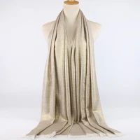 ladies fashion plain lurex shimmer viscose shawl scarf high quality glitter muffler headband wrap pashmina snood muslim hijab