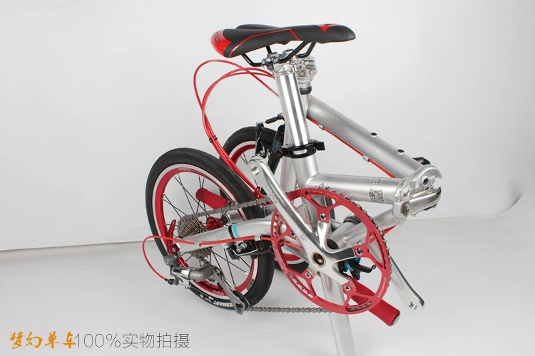 Fnhon FCG1609 складной велосипед 16 дюймов Minivelo CR-MO сталь V тормоз 9 скоростей городской Commuter велосипед для Shimano Shift ретро досуг BMX