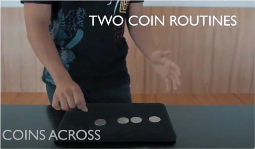 

Coins Through Table Tool Belt by Makoto Halverson Magic Trick Magic Trick