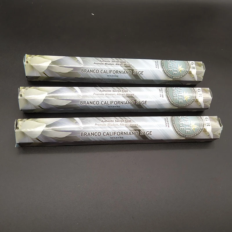 Медитация Индийские благовония Palo Santo кокосовый белый шалфей палочки Лаванда