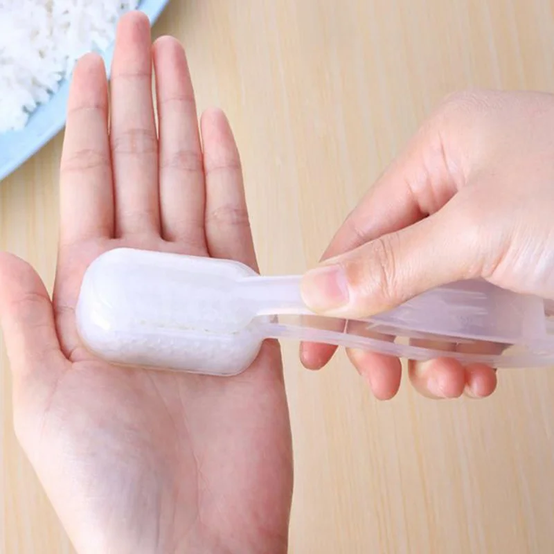 Пластиковые формочки для суши с ручкой портативные DIY формы рисовых шариков