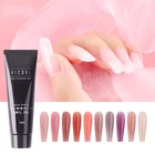 Наращивание ногтей УФ-гель для ногтей клей для маникюрных инструментов Лаки гибридный шаговый двигатель для быстрого наращивание ногтей Акрил гель 15 мл Новый