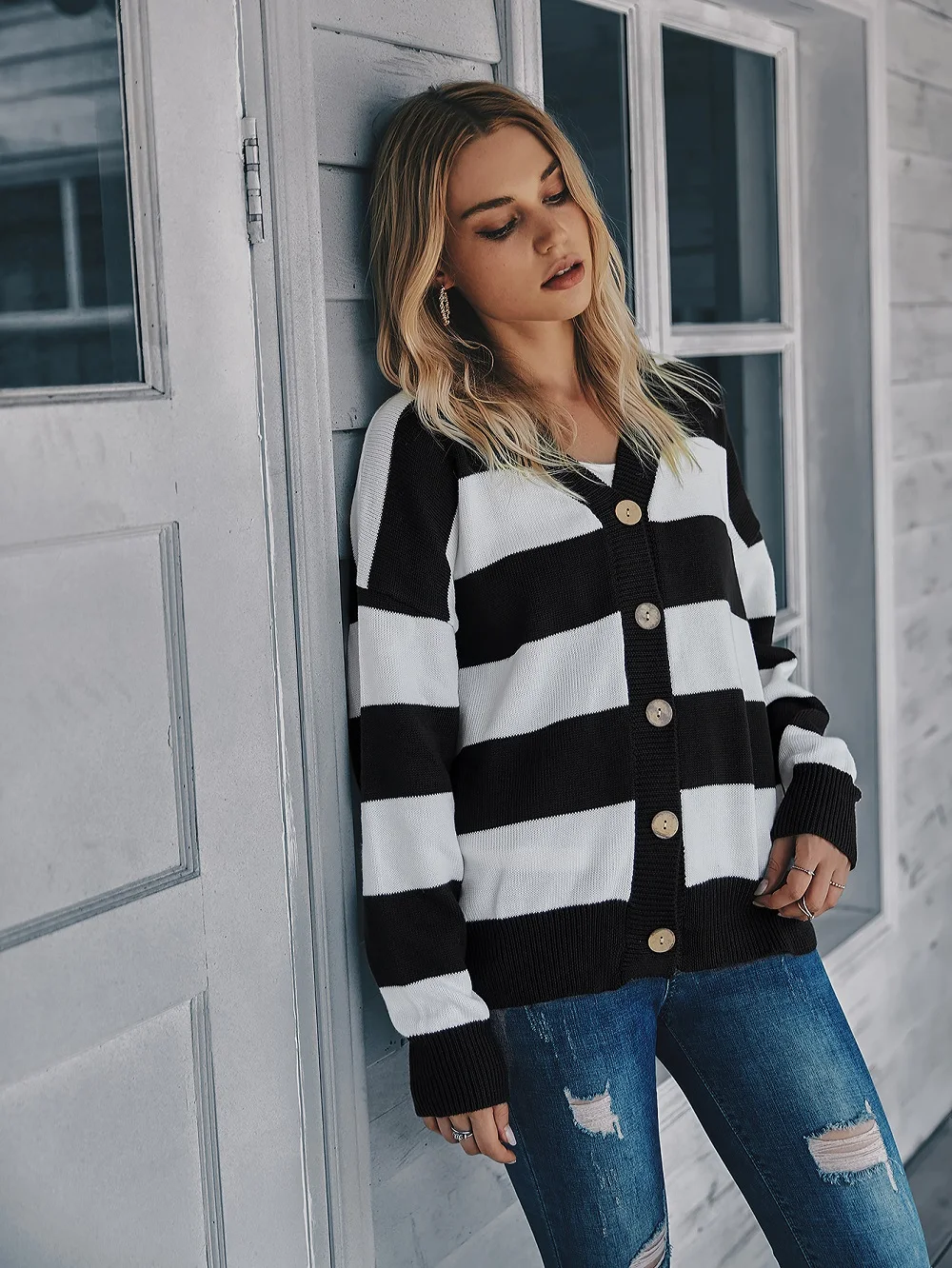 Высококачественный женский осенне-зимний свитер вязаные пуловеры Женский Топ в