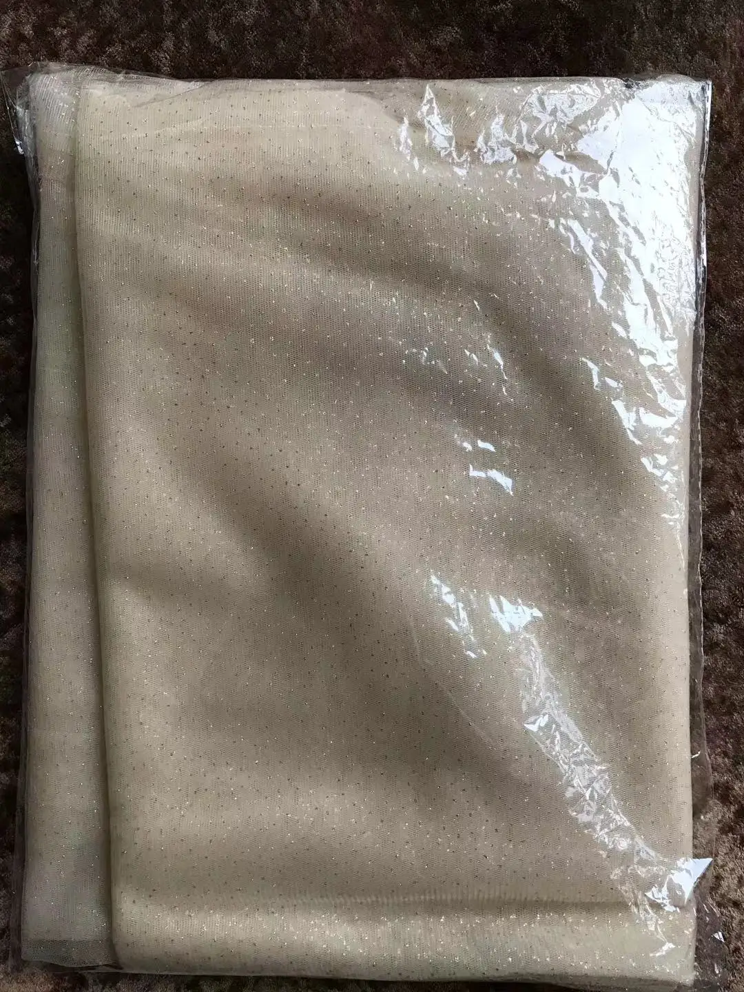 Фата свадебная с блестками Длинная натуральсветильник ым и темным светом для