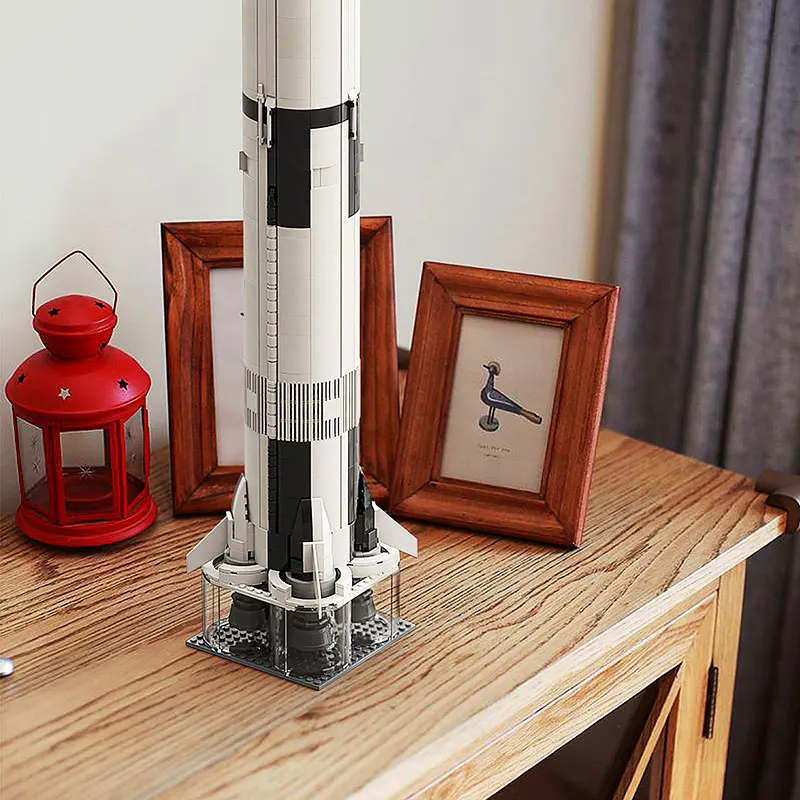 Apollos 11 Saturn V Дисплей Стенд ракетного пуска космический корабль MOC аэрокосмический