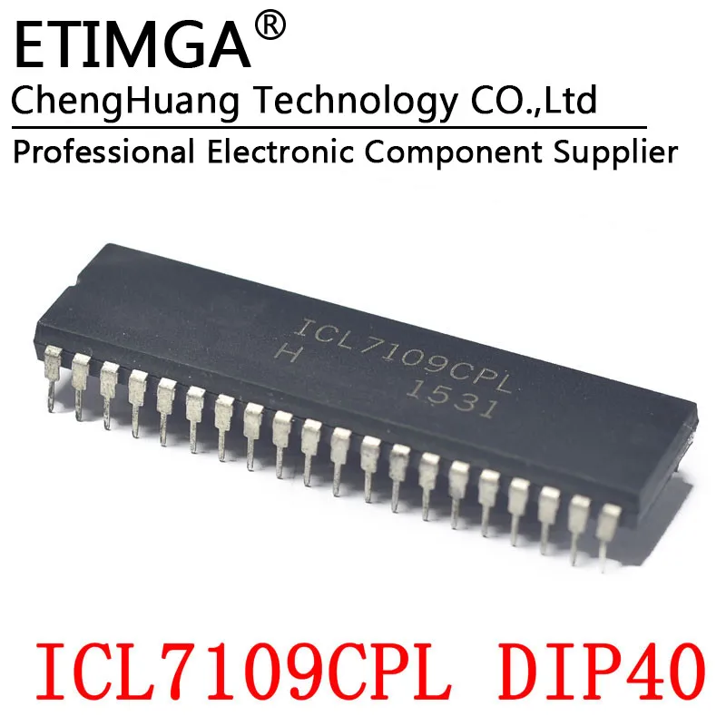 

ICL7109CPL TC7109CP DIP-40 DIP40 чип драйвера дисплея