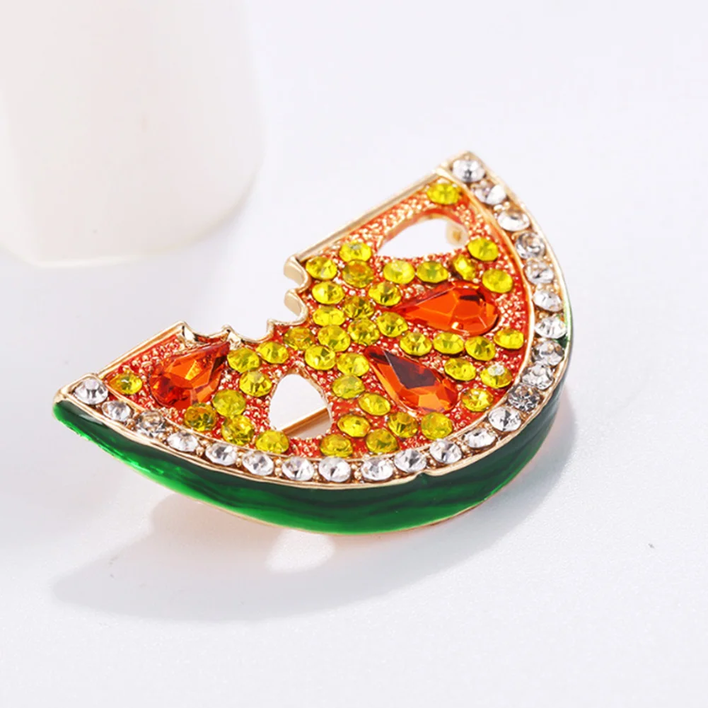 Женские аксессуары арбуз горный хрусталь ювелирные изделия мода нагрудник