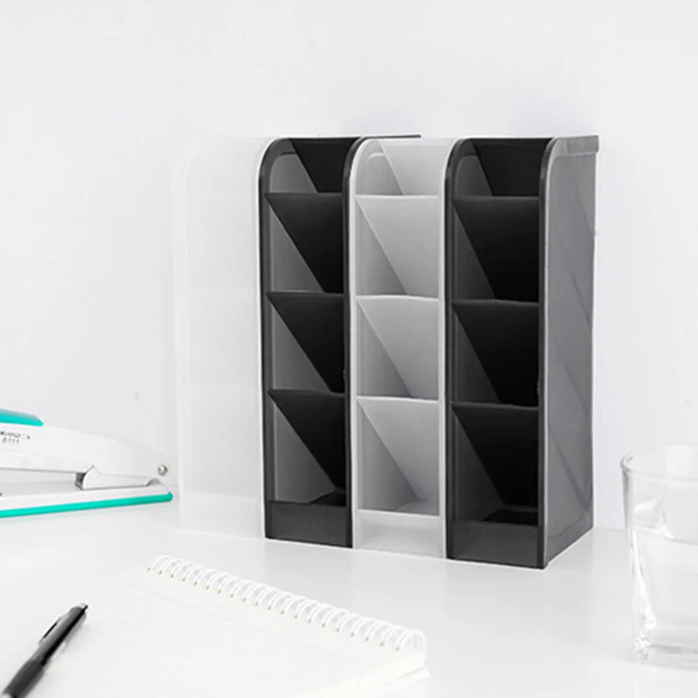 

Home Desktop Cosmetics Storage Pencilcase School Pen Cases Plastic Box Makeup Organizer Stationery Container