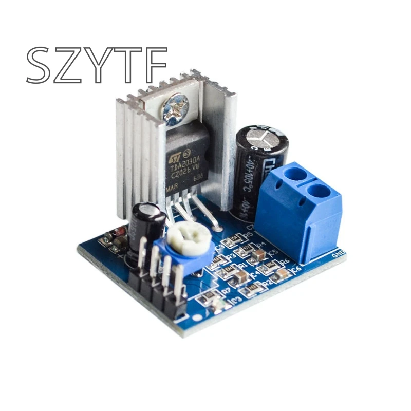 TDA2030 модуль питания усилитель платы TDA2030A 6 12 в один|audio amplifier board|diy kitaudio module |