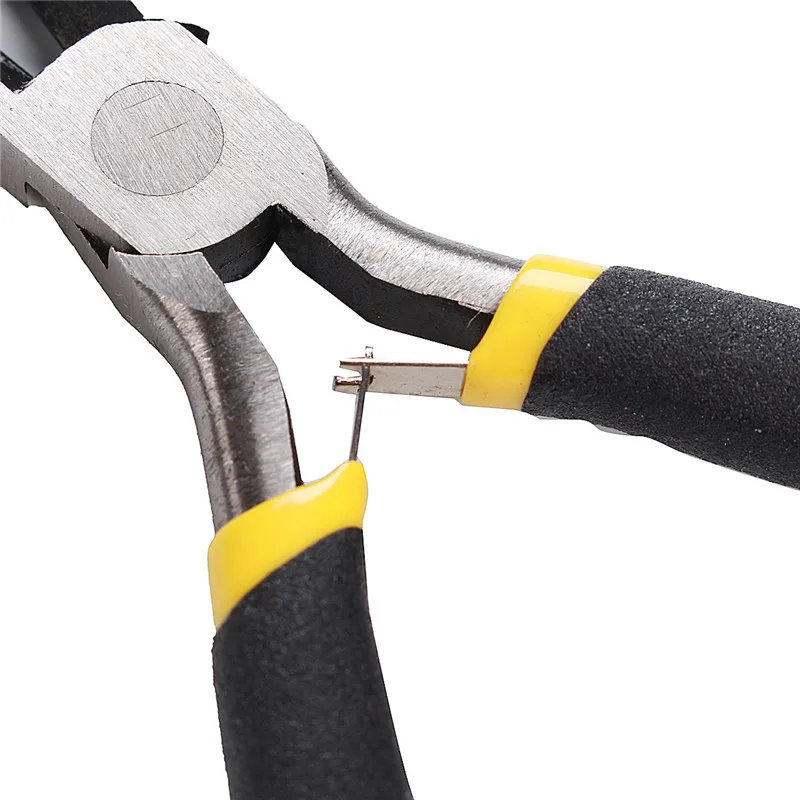 

8PC Mini Pliers Set Pliers Cutter Chain Round Bent Needle Nose Cutter Beading Making Insulated Plier For DIY Jewelry tools