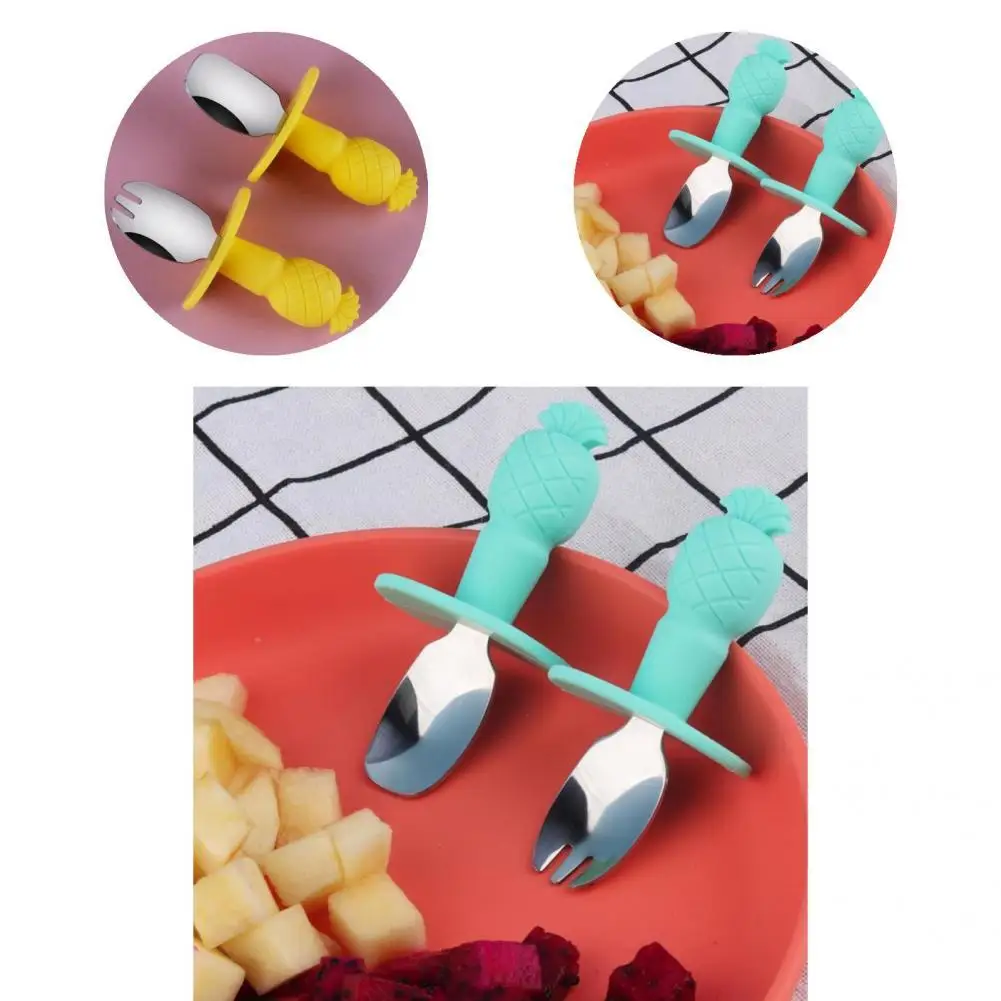 

Multi-use Stainless Steel No Odor Anti-rust Feeding Spoon for Toddler