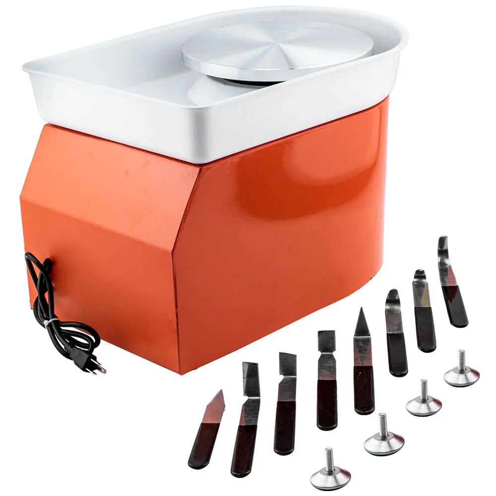 

280w 25cm 9.8" Electric Pottery Wheel Art Craft DIY Ceramic Machine Shaping Tool