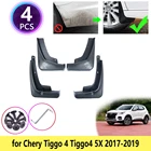 Брызговики для Chery Tiggo 4 Tiggo4 5X 2017 2018 2019, брызговики, защита на крыло, брызговики, передние и задние автомобильные аксессуары