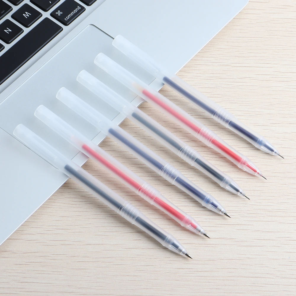 53 шт./лот набор цветных гелевых ручек корпус ручки 0 5 мм сменный стержень хороший