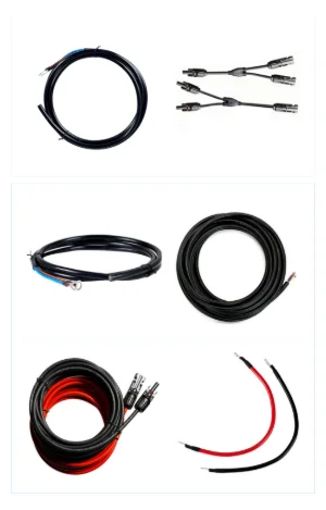5m black & red Solar PV Copper Cables Wires with Connector solar Panel Extension Cable for solar panel kit Accessories