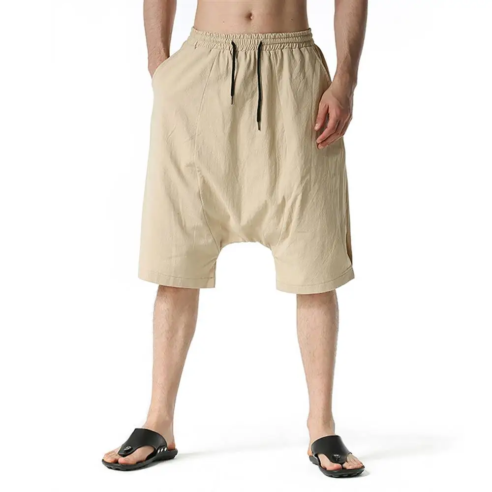 

Летние шорты для мужчин, плотные, на шнурке, со средней талией модная швом для мальчиков, пляжные шорты для плавания пляжная одежда повседне...