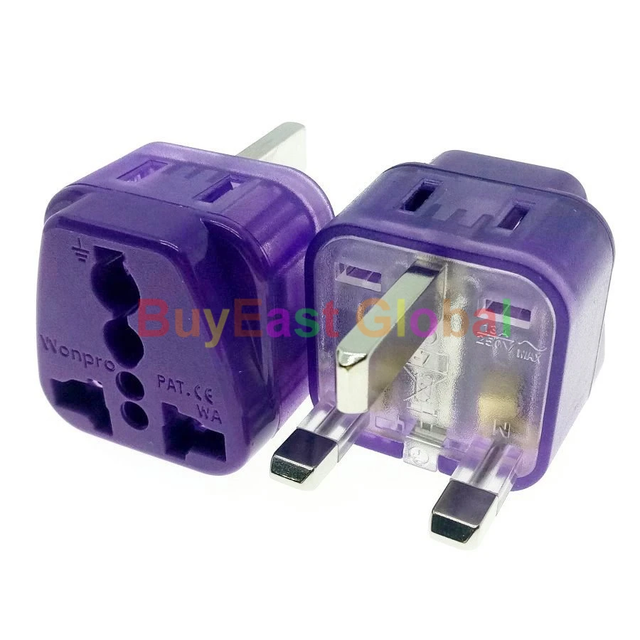 (Лот 5) Универсальный в Великобританию Ирландия Малайзия Сингапур HK 2 1