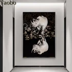 Алмазная вышивка, мозаика, круглая квадратная дрель, риносороги, отражение дикой природы, животные 5d, своими руками